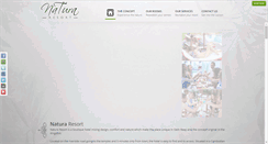 Desktop Screenshot of naturahotelresort.com